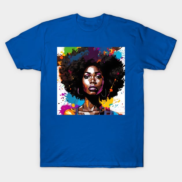 Portrait 37 T-Shirt by amoxes